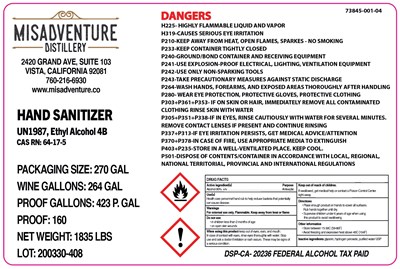 1000 L NDC 73845-001-04.jpg 1000 L Label - 1000 L NDC 73845 001 04